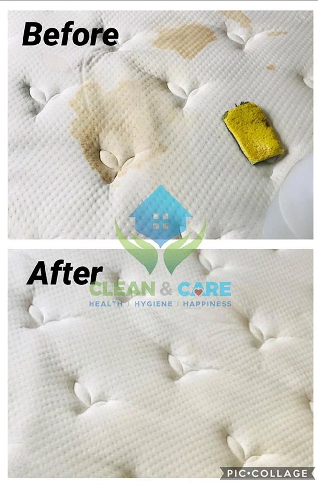 how to clean pee from a mattress