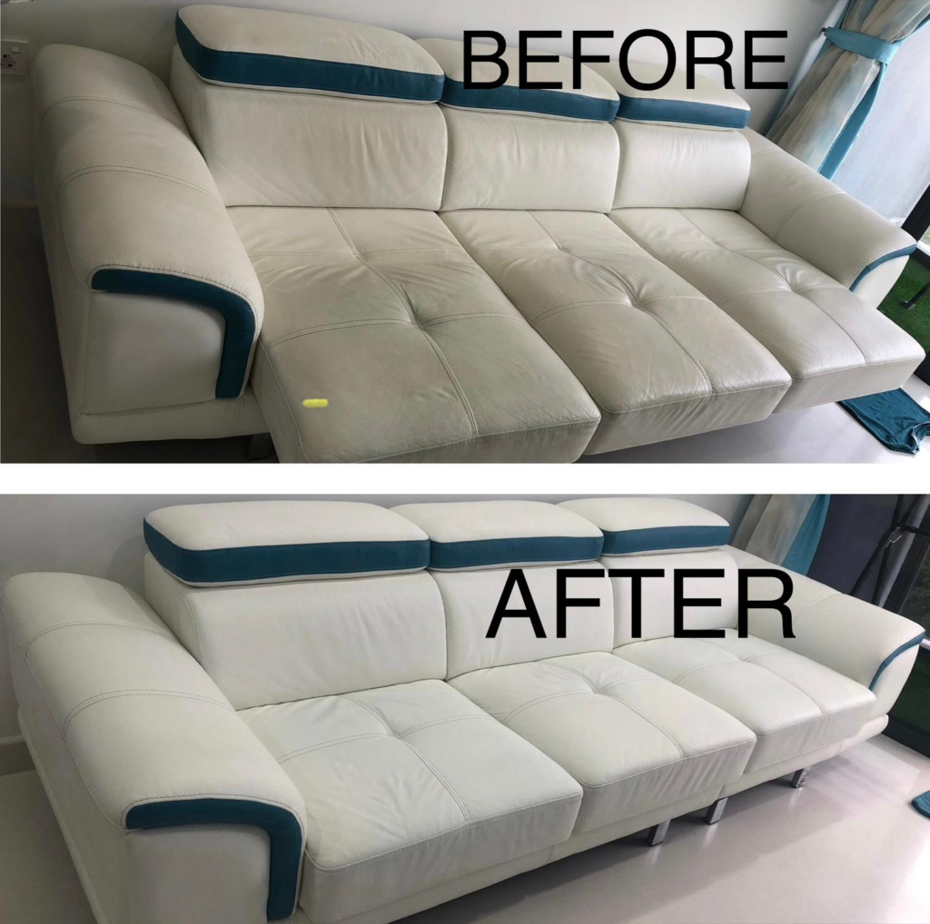 leather sofa cleaning